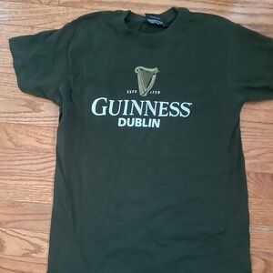 Guinness T-Shirt Dark Green Men's S Great condition